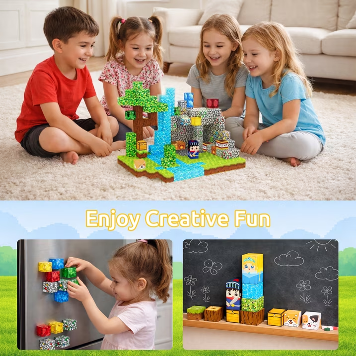 Kaipara Magnetic Building Set - STEM Toy for Kids 3+ - 150 Pieces