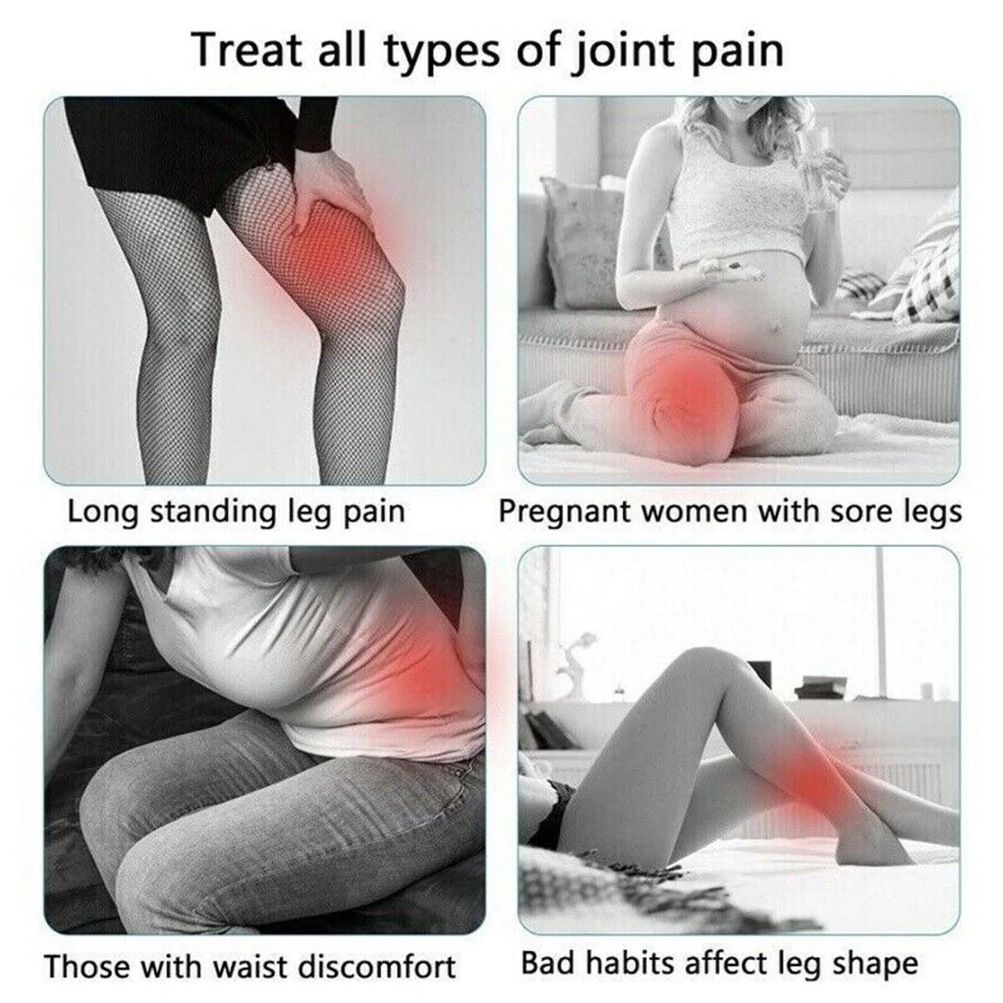 MOONORAH Knee Pillow for Side Sleepers-Memory Foam Leg Pillow for Lower Back & Sciatica Pain Relief,Hip Support Pillow for Side Sleeping,Soothing Spine Alignment Body Pillow-White