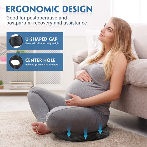 Onekawa Memory Foam Seat Cushion for Office Chair, Ergonomic Chair Cushions for Tailbone Pain Relief, Sciatica & Back Support, Office Chair Cushion & Car Seat Cushion