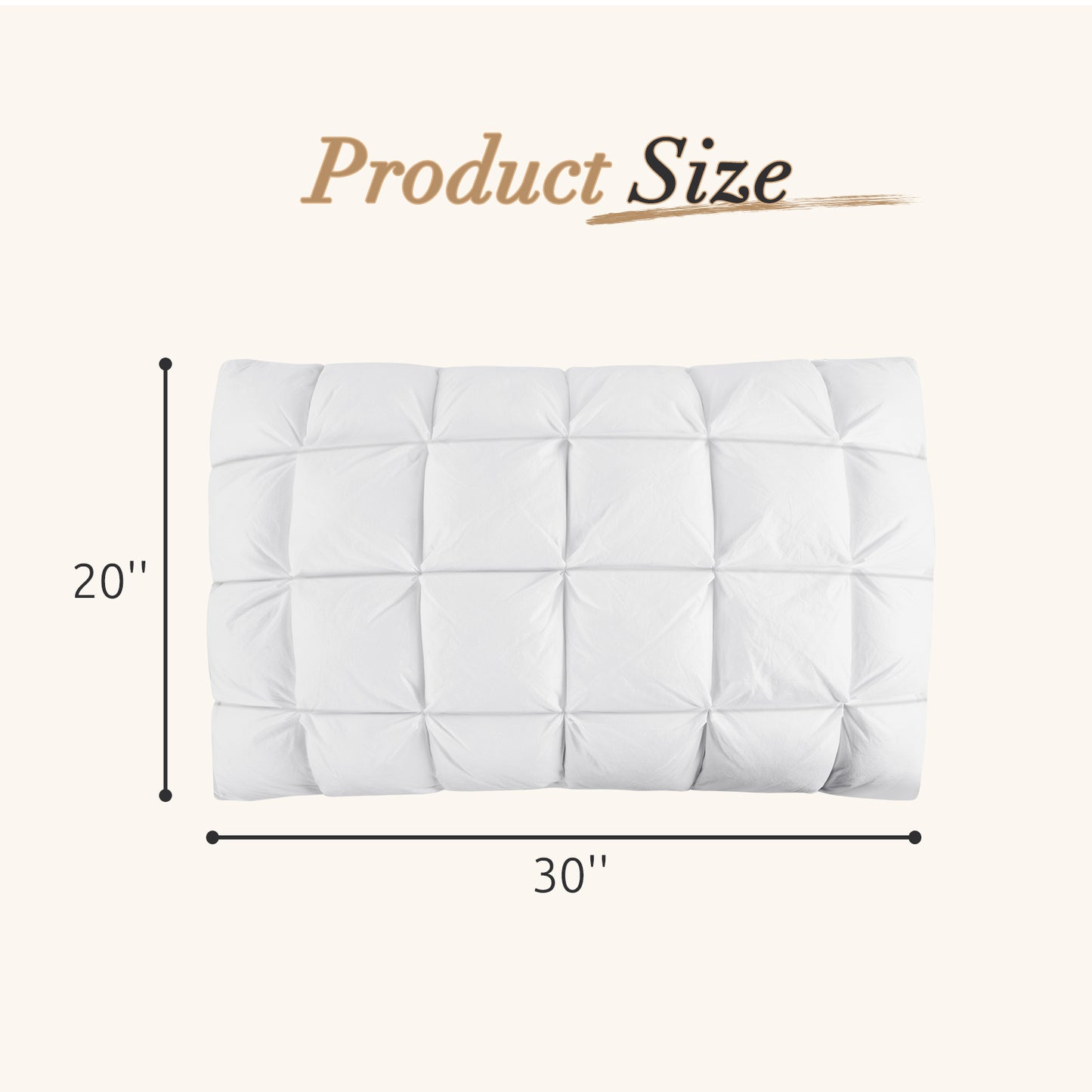 D O N A M A Cervical Memory Foam Pillow for Sleeping – Ergonomic Contour Orthopedic Pillow, Fluffy & Supportive High-Resilience Pillow for Side, Back & Stomach Sleepers