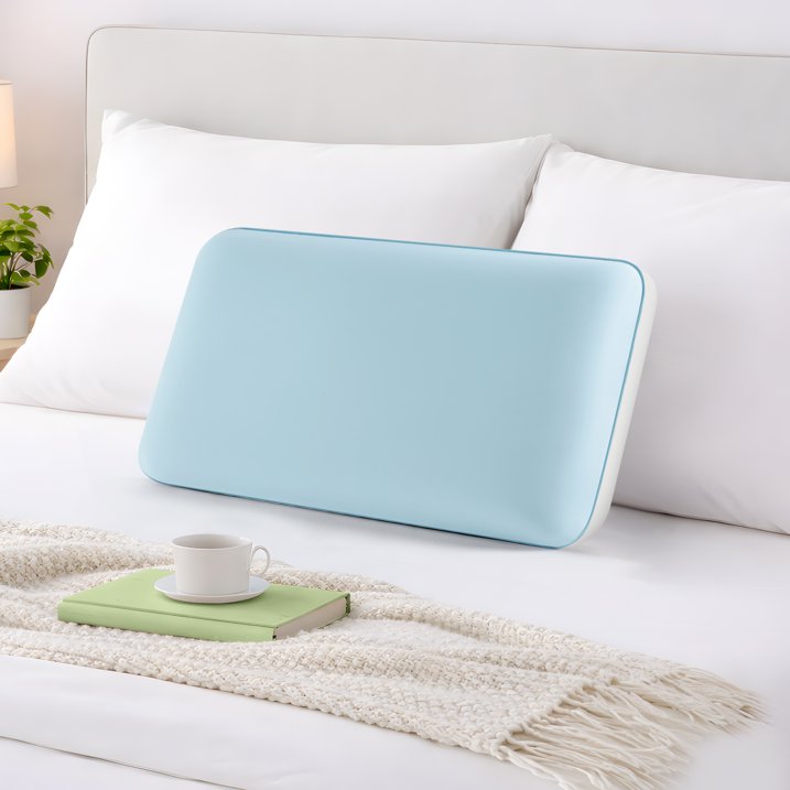 Kaipara Cooling Gel Memory Foam Pillow Soft - Neck Relief - Non-Standard Size