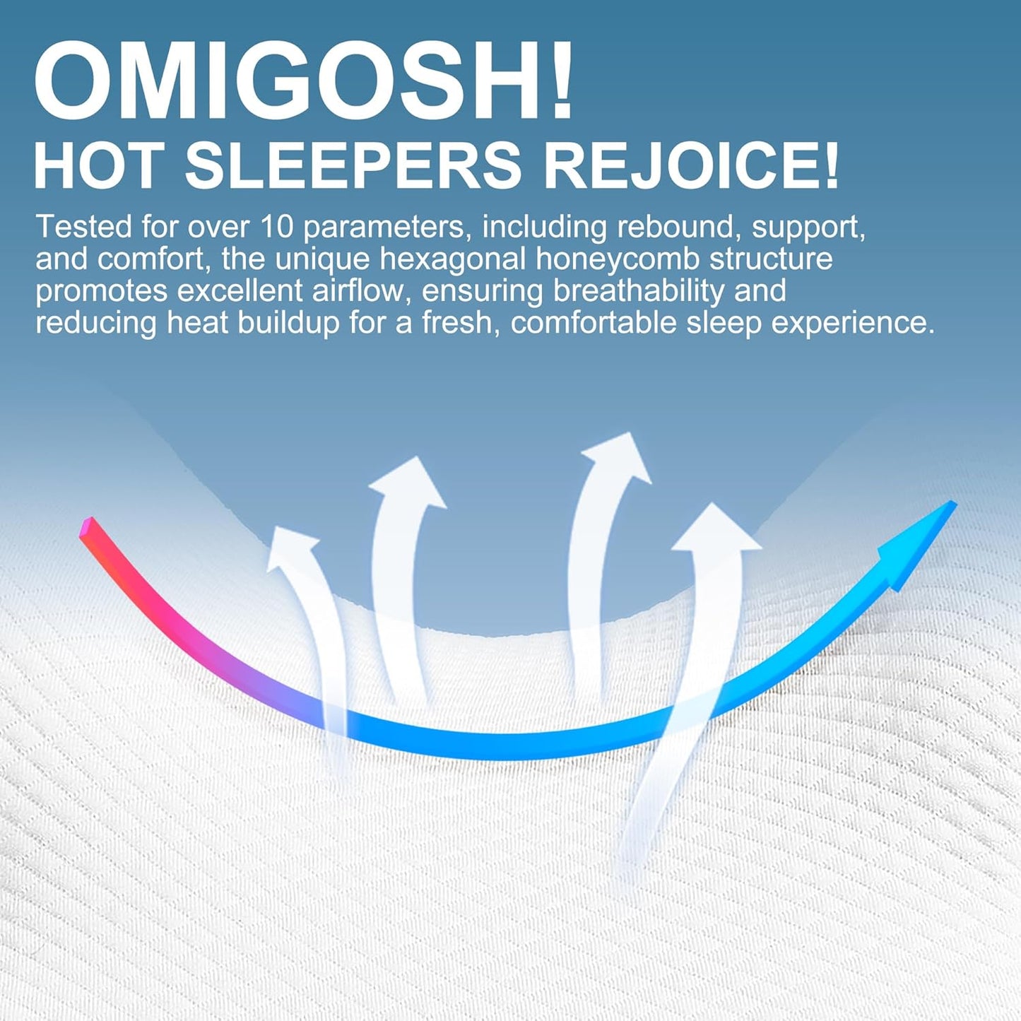 KAIPARA Knee Pillow for Side Sleepers, Memory Foam Knee Support Pillow, Comfortable Leg Pillow for Side Sleeping with Adjustable Strap,Relief for Sciatica, Back, HIPS, Knees, Joints