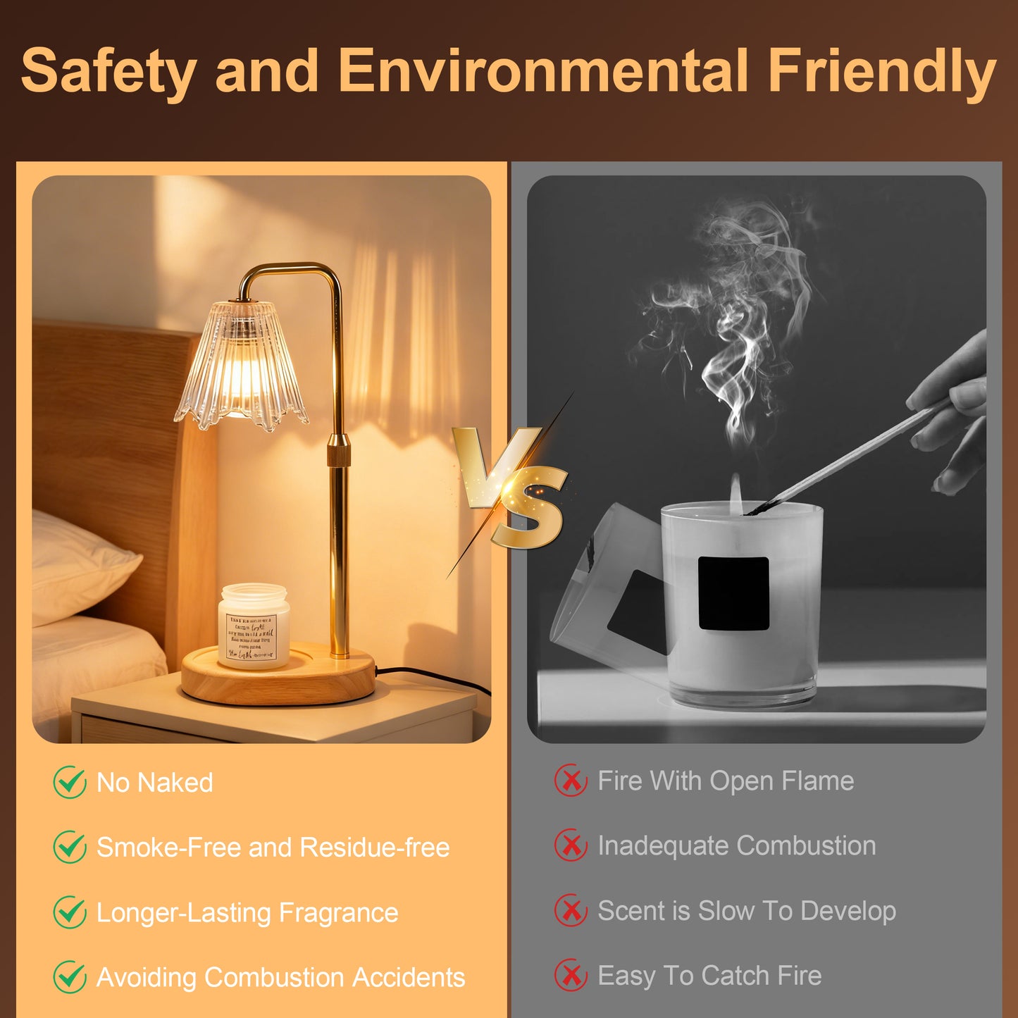LOFTER-PRO Candle Warmer Lamp with Timer & RGB Lights, Adjustable Dimmable & Height - Electric Top Down Melting for All Jar Candles - Wax Melter Light for Home Decor (Includes 2 Halogen Bulbs)