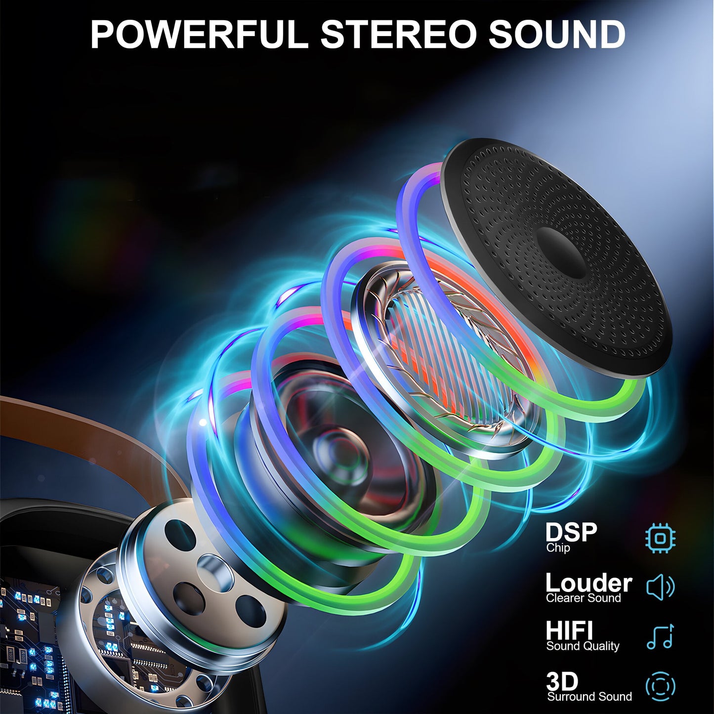ENERFACE Mini Karaoke Machine for Kids and Adults Portable Bluetooth Karaoke Speaker with Wireless Microphone Perfect for Boys Girls Karaoke Toys Birthday Gifts and Home Party Use(Black)