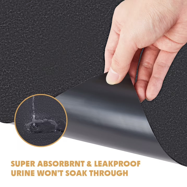 WANALIT Jumbo Cat Litter Box Mat - Waterproof, Trim to Fit - Extra Large 47 x 30 in